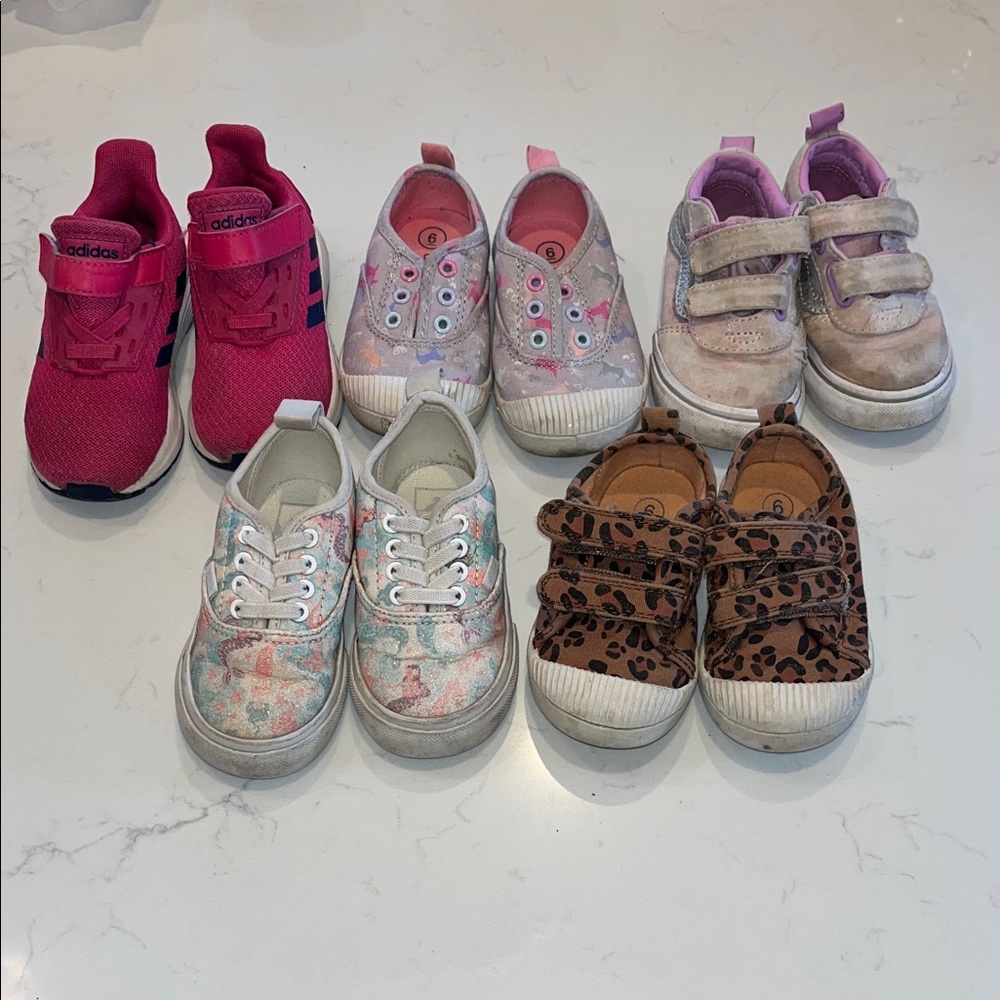 Baby Girl Shoe Bundle Size 6